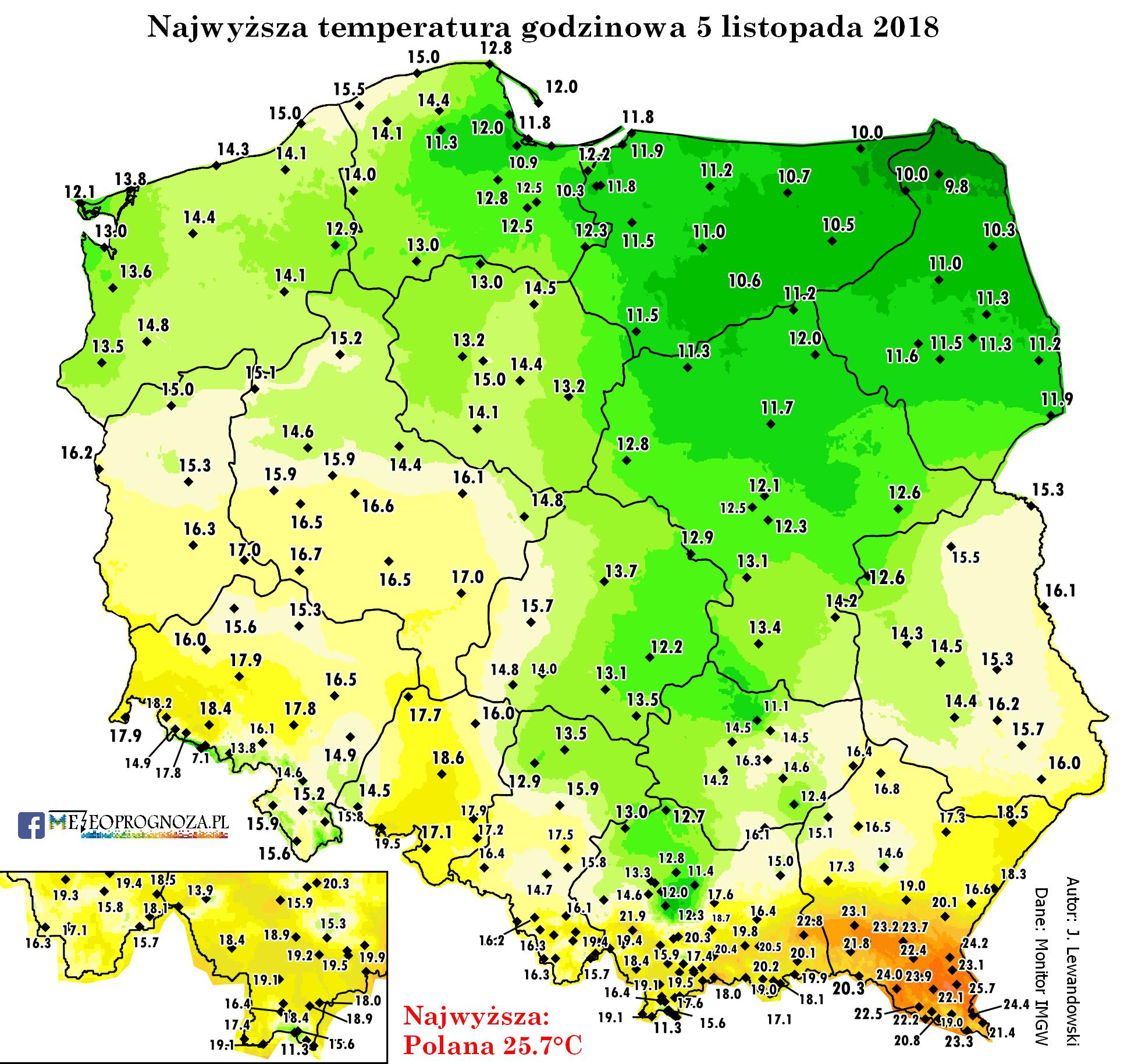 W Bieszczadach Sypia Sie Rekordy Meteoprognoza