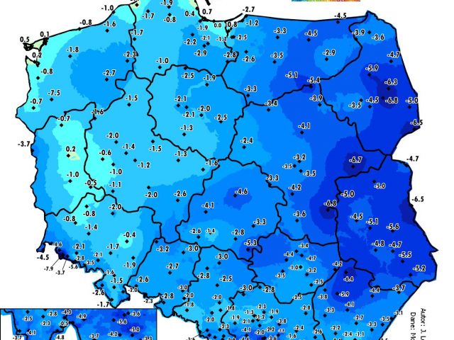 Pierwsza noc sezonu z przymrozkami w całej Polsce Pierwsza noc sezonu z przymrozkami w całej Polsce